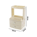 Axyaa Cosmetics Organizer Makeup Storage Box Drawer Dustproof Lipstick Powder Storage Racks