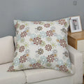 Axyaa Floral Series Pillowcase: Square Office Cushion Cover in Elegant Printing Pattern