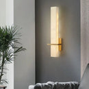 Axyaa Marble Wall Lamp Copper Sconce for Living Room, Bedroom, Dining Room