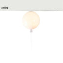 Axyaa Colorful Balloon Memory Wall Light Pull Switch Chandelier with E27 Bulbs