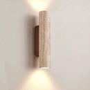 Axyaa Travertine Sconce Light for Bedroom Living Room