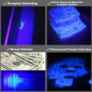 Axya UV Light Flashlight 395nm Mini Blacklight Torch for Resin Curing & Pet Stain