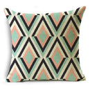 Axyaa Nordic Geometric Pillow Cover for Sofa and Bedroom Decor 40*40/45*45/50*50cm