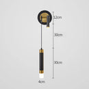 Axyaa Nordic LED Wall Lamp for Adjustable Indoor Lighting and Home Decor