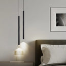 Axyaa Minimalist Long Pendant Lights for Living Room Bedroom Chandeliers