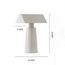Axyaa Wireless Charging Table Lamp Touch Switch Portable Desk Light