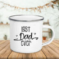 Axyaa Best Parent Mug Set | Creative Enamel Drinkware for Coffee & Tea