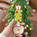 Axyaa Ceramic Christmas Tree Dessert Spoon Cute Korean Ramen Ice Cream Kitchen Accessories
