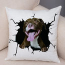Axyaa Cute Dog Print Pillow Case for Home Decor and Comfort