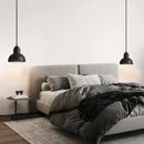 Axyaa LED Stone Pendant Lamps: Stylish Black Chandelier for Home and Hospitality Spaces