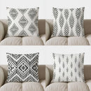 Axyaa Geometric Pattern Throw Pillow - Sofa Bedroom Car Cushion Cover