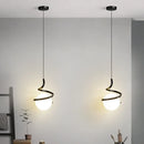 Axyaa Glass LED Pendant Chandelier for Modern Home Lighting