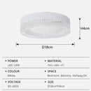Axyaa LED Ceiling Chandelier Panel Light for Indoor Home Lighting