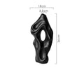 Axyaa Nordic Ceramic Vase | Creative Chinese Décor for Middle-Aged Home | Elegant Floor Vase