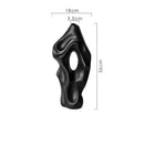 Axyaa Nordic Ceramic Vase | Creative Chinese Décor for Middle-Aged Home | Elegant Floor Vase