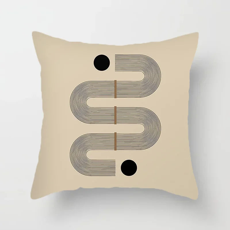 Axyaa Bird Pattern Cushion Cover - Home Decor Pillowcase for Sofa