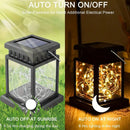 Axyaa Solar Star Lantern Copper Wire Lamp for Outdoor Garden Decoration