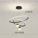 Axyaa Nordic Pendant Light Chandelier for Dining Room and Living Room