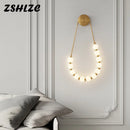 Axyaa Nordic Style Black Wall Lamp for Modern Home Decor