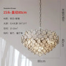 Axyaa Modern Glass LED Chandelier: Elegant Lighting for Living, Dining, Bedroom & Study