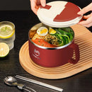 Axyaa Stainless Steel Ramen Bowl with Tableware
