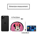 Axyaa Red Minnie Kids Wallet: Graphic Print, Stylish Coin Storage Bag