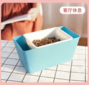 Axyaa Double Layered Fruit Tray Drainage Basket Melon Seed Box Storage Tray