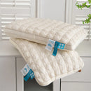 Axyaa Bread Neck Pillow: Rebound Polyester Filling, Cervical Massage Protector, Adult Sleep Pillows