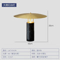Axyaa Stone Marble Table Lamp, Minimalist Nordic Design for Living Room, Bedroom, Office