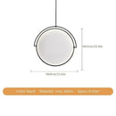 Axyaa Nordic Minimalist Chandelier for Restaurant Living Room Dining Bar Counter