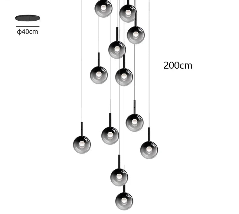 Axyaa Ring LED Pendant Light for Modern Home Decor & Indoor Lighting