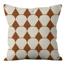 Axyaa Nordic Cartoon Print Sofa Pillow Cover, 45x45cm
