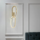Axyaa Gold LED Wall Lamp Dimmable Wall Sconces Indoor Lighting