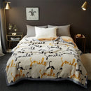 Axyaa Raschel Plush Warm Blanket 1PC 150/180/200cm - Thick & Cozy