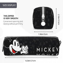 Axyaa Mickey Mouse Minnie Pencil Case: Big Capacity Stationery Bag Office Gifts