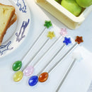Axyaa Star Style Small Spoon Set - 6 Pieces