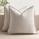 Axyaa Chenille Arrow Pillow Cover, Brown & Orange, Various Sizes