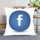 Axyaa Satin Soft Pillowcase for Home Decor 45x45cm Square Zipper Pillow Cover