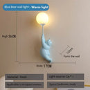 Polar Bear LED Sconce Wall Light for Kid's Room Decor - Axyaa