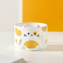 Axyaa Cartoon Cat Ceramic Stacked Cups - 300ML Creative Home Decoration