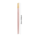 Axyaa Stainless Steel Japanese Chopsticks Pair - Multicolor Metal Sticks for Festivals & Parties.