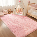 Pink Carpet Modern Living Room Sofa Area Rugs from Axyaa