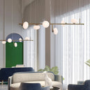 Axyaa Frosted Glass Ball LED Pendant Light for Modern Minimalist Ambiance