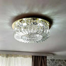 Axyaa LED Crystal Ceiling Lamp: Modern Home Decor Atmosphere Lighting