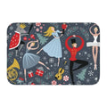 Axyaa Christmas Nutcracker Welcome Mat: Festive Home Decor Anti-Slip Carpet