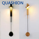 Axya Nordic Iron LED Wall Lamp for Stylish Bedroom Lighting