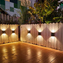 Axyaa Solar LED Outdoor Light Sensor Streetlights Waterproof Wall Lamp