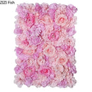 Axyaa Rose Flower Wall Wedding Decor Artificial Plants Background Christmas Silk