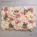 Axyaa Silk Floral Wedding Decor Petal Flower Wall Party Backdrop Display