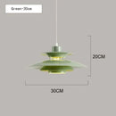 Axyaa Nordic Aluminum Pendant Light for Modern Living Room & Restaurant